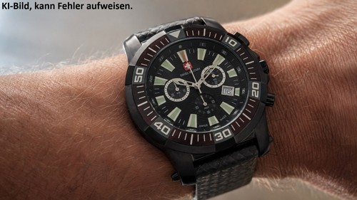 Swiss military chronograph - military,