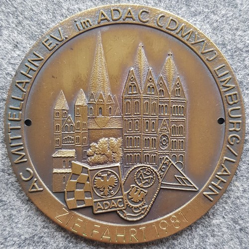 Plakette medaille ac - /,