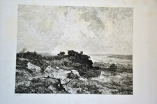 Wenglein,Radierung, Landschaft