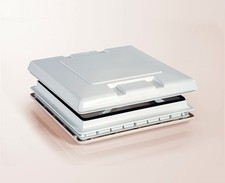 FIAMMA Dachhaube Dachluke VENT 50 x 50 weiß Wohnwagen Caravan mit Rollo WEISS