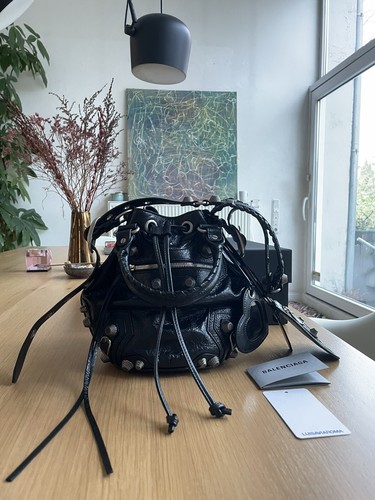 Balenciaga bucket bag - bucket-,