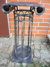 älterer sehr stabiler  Bonsai-Blumenständer Schmiedeeisen Handarbeit 13,6Kg