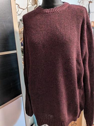 Pullover herren xl weinrot - gr.,