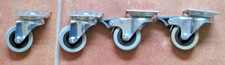 Transportrollen Lenkrollen; 2x Bockrollen; 2x Rollen mit Bremse; Größe: 50x20