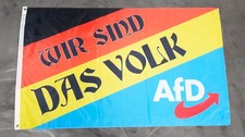 Fahne Flagge AfD - Wir sind