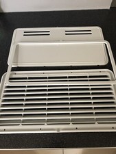 WOHNMOBIL POLAR WEISS KÜHLSCHRANK LUFTLÜFTUNG LÜFTET + WINTERABDECKUNG 384X203MM