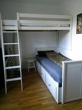Hochbett, Kinderbett, Vollholz