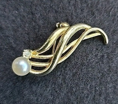 Brosche bronze vintage - brosche,