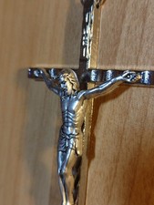 Kleines Kruzifix Wandkreuz in