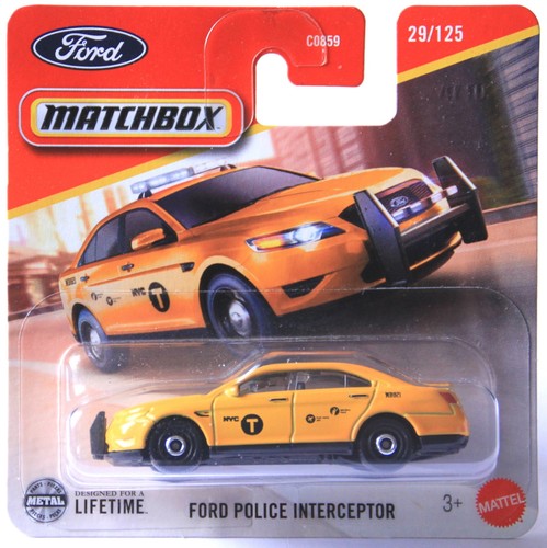 Matchbox ford police - matchbox,