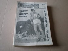 DDR Fußballzeitung   " FUWO "