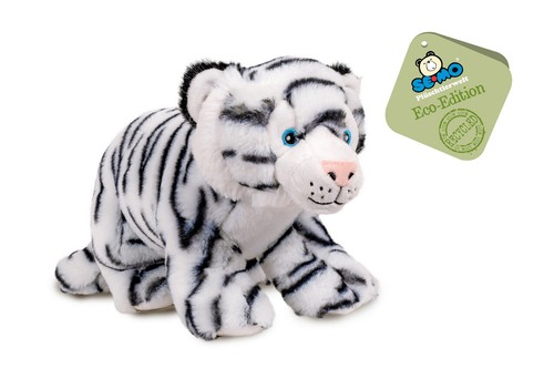 Weißer tiger plüsch - weißer,