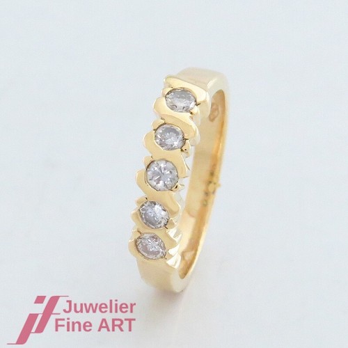 Halb memoire brillant ring mit - halb-memoire,