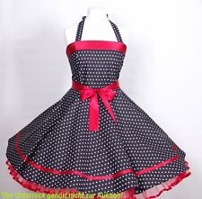 Kleid 50-er Jahre zum Petticoat Rockabilli Abend Abiball Konfirmation Gr.38-42