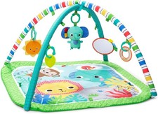 4 in 1Bright Stars Krabbelmatte Krabbeldecke Spielmatte Spielbogen Erlebnismatte
