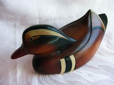 Feathers Gallery Ente Holzente Madarin Lim. 1159/2000 Feder Gallerie