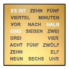 FILIUS Wortuhr Tisch- und