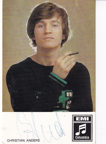 Autogramm christian anders - -,