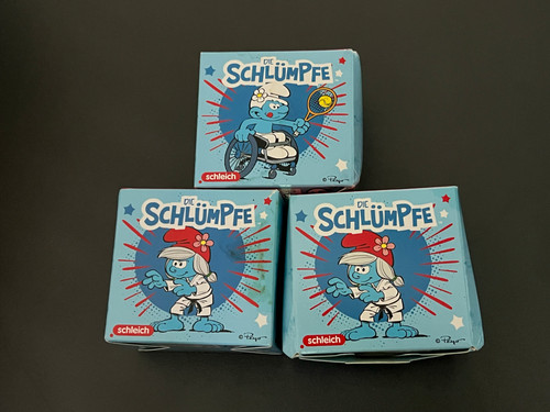 Schlumpf figuren mcdonalds - schlumpf,