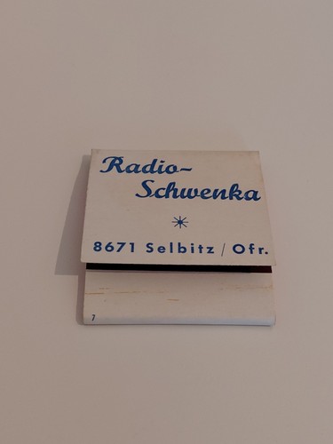 Streichholzheftchen radio - streichholzheftchen,,