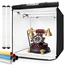 Fotostudio Set 52 x 52 x 52cm CRI 95+ LED-Fotobox Profi Faltbares Fotostudio