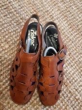 Rieker DAMENSANDALETTE GR. 40 Neuwertig 