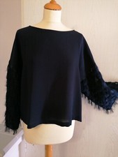 H&M Bluse Mit weiten Fransen -