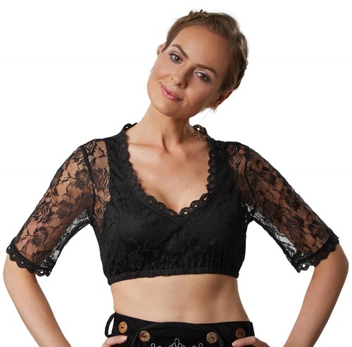 Dirndlbluse spitze trachten - spitze,