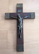 sehr altes Kruzifix Wandkreuz