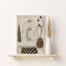 Leinwanddruck  Lustig