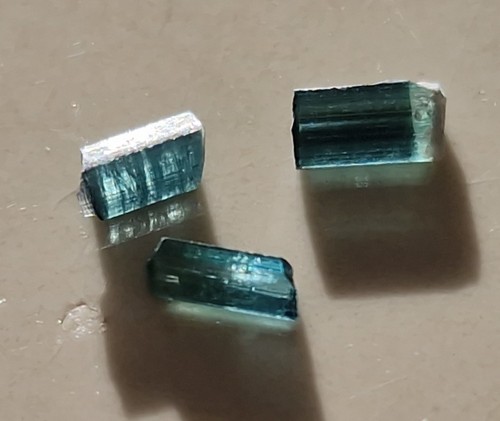 Indigolith blauer turmalin - 3x,