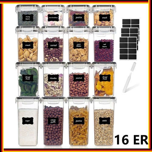 16er vorratsdosen set müsli - vorratsdosen,