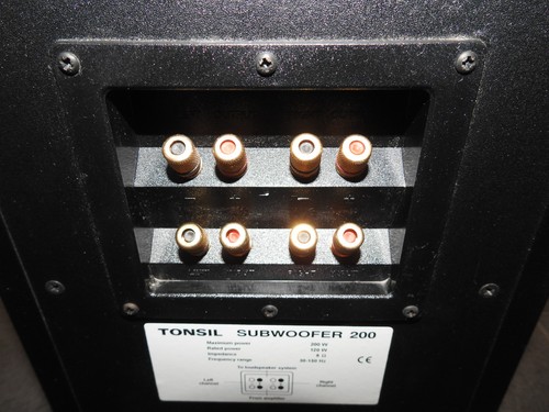 Tonsil subwoofer 200 - tonsil, surround