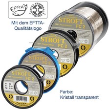 STROFT FC2 100% Fluorocarbon Vorfach Tippet Ø 0,09 - 0,60 mm Made in Germany