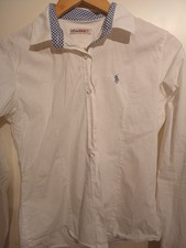 Polohemd Polo Jeans Co. Ralph Lauren Trademark Weiss Top Zustand