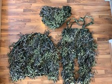 NEU GHILLIE JACKAL WOODLAND 3 -Teilig Tarnanzug Jagdanzug Gr. M/L 