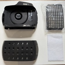3M Adflo Speedglas Turbo Schweißluft gespeiste Atemschutzmaske Pumpeneinheit + neue Filter 