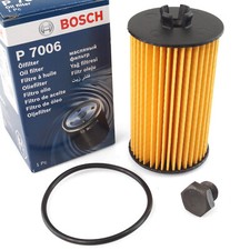 BOSCH Ölfilter + Verschlussschraube für OPEL Astra G H J Vectra C Corsa C FIAT