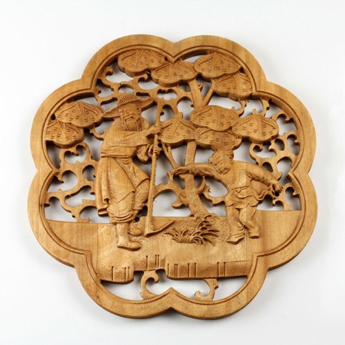 Holz wandbild bauer - , "bauer"