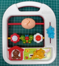 Vintage Chicco Baby/Kleinkind Activity Center Küken, Schieber Katze Hund selten