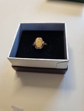 Alter Siegelring Mit Gravur  333 Gestempelt