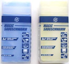 1Saugwunder Schwamm gelb blau