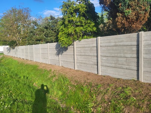 120m betonzaun mit - betonzaun,