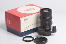 Leica Leitz Canada Elmarit-M 2,8/135 Black Leica M Tele Lens mit Brille