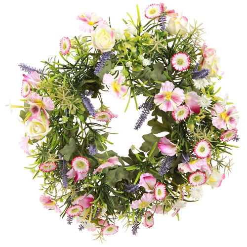 Blumenkranz künstliche deko - blumenkranz,