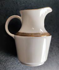 #629 PMR Jaeger Bavaria Milchkännchen Porzellan 0,20 l, ca 11 cm weiß Goldrand