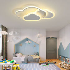 LED Deckenlampe Kinderzimmer Wolken Schlafzimmerlampe dimmbar mit Fernbedienung
