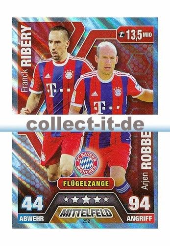 Match attax 252 - 14/15,