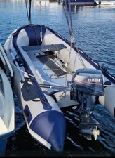 Schlauchboot mit motor - schlauchboot,