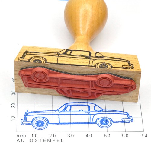 Oldtimer autostempel mercedes - oldtimer,